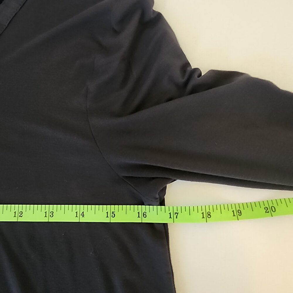 American Eagle Outfitters Black Soft & Sexy Long Sleeve Top, Size Medium - Picture 5 of 10